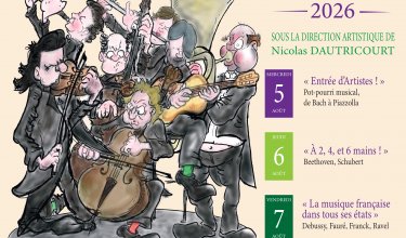 Affiche de la 34ème édition des Fêtes musicales de Corbigny